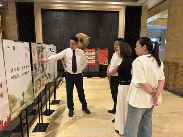 上海悦华大酒店-上海悦华大酒店开展“文明旅游，你我同行”宣传活动